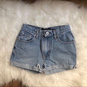 handmade 〜 vintage jean shorts